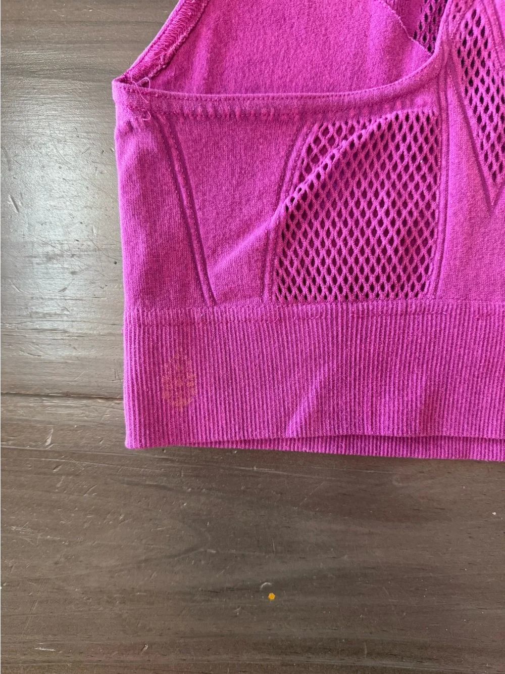 Free People Movement Running Through My Mind Bra Magenta Women’s L